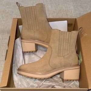 J. Crew Factory Tan Ankle Booties